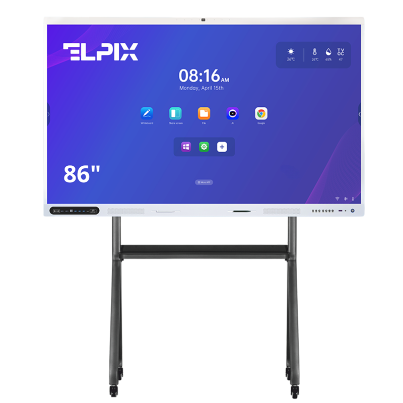 Інтерактивна панель Elpix Z3 86" (86Z3RK3588), мобільний стенд